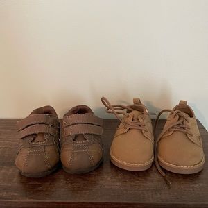 Baby boys tan/brown shoes bundle